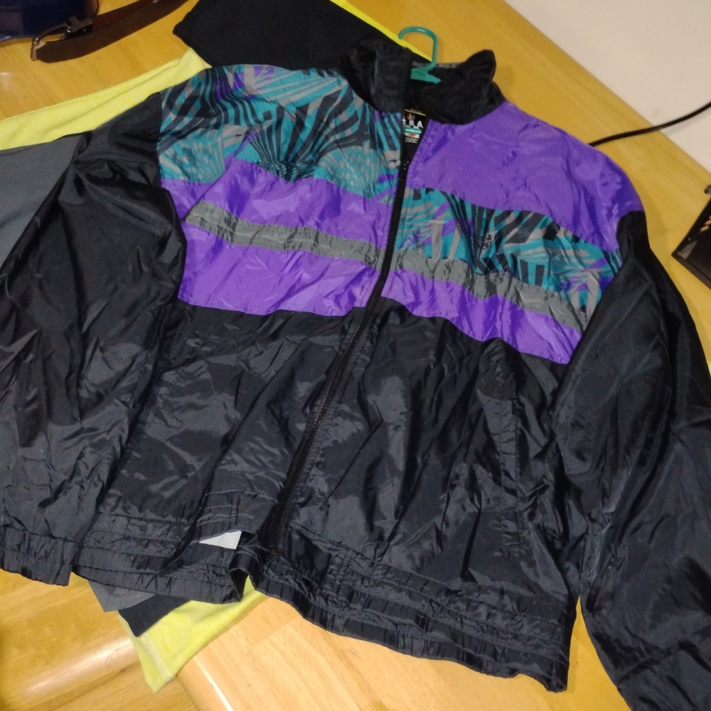 JCPenney Black and Purple Ski Jacket